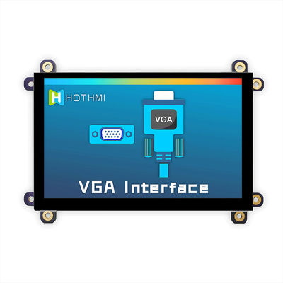 600 cd/M2 VGA HDMI LCD 디스플레이 5.0 인치 800x480 다목적