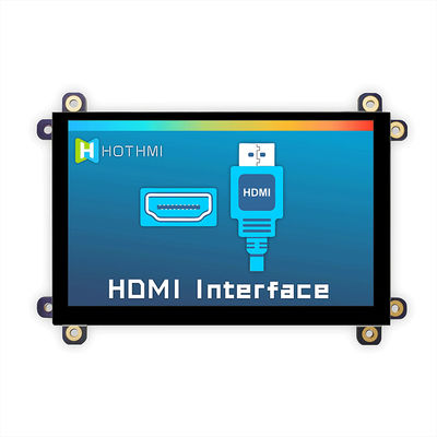 600 cd/M2 VGA HDMI LCD 디스플레이 5.0 인치 800x480 다목적